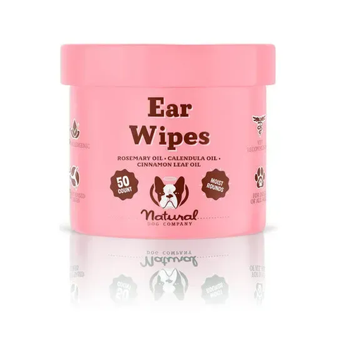 Серветки для гігієни вух Ear Wipes Natural Dog Company 50 шт 00146 фото
