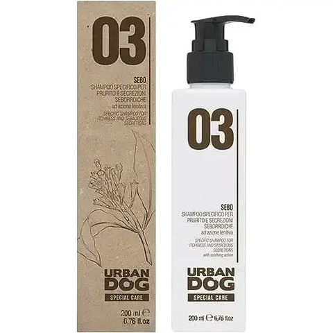 Urban Dog 03 Sebo Shampoo Заспокійливий шампунь для собак при свербежу та себореї 100мл (РОЗЛИВ) 00196 фото