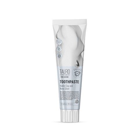 Tauro Pro Line Pure Nature Зубна паста з каоліном і наночастинками срібла для котів і собак 00121 фото