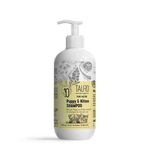 Tauro Pro Line Pure Nature Delicate Puppy & Kitten Делікатний шампунь для цуценят і кошенят 100мл (РОЗЛИВ) 00137 фото