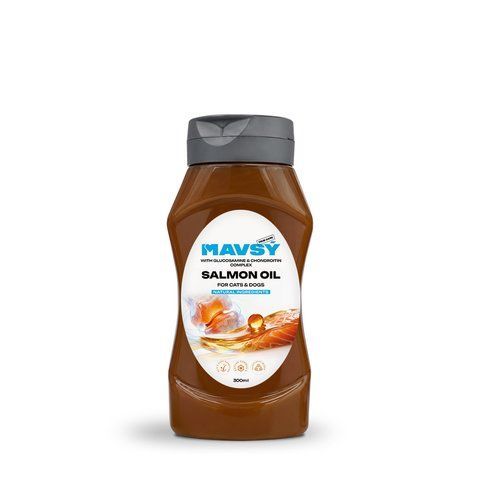 Salmon oil with glucosamine and chondroitin 300 ml bottle / Mavsy - Лососева олія з глюкозаміном і хондроїтином 300 мл (пляшка) 00178 фото